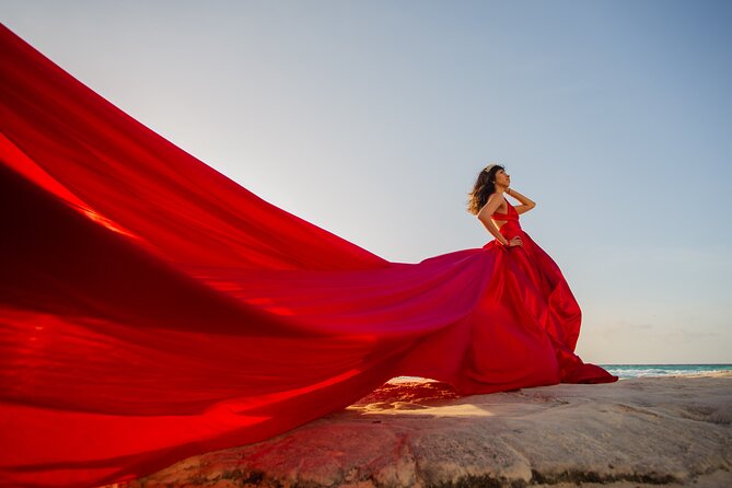 Flying dress photoshoot cancun - Who Should Book This Flying Dress Session in Cancun