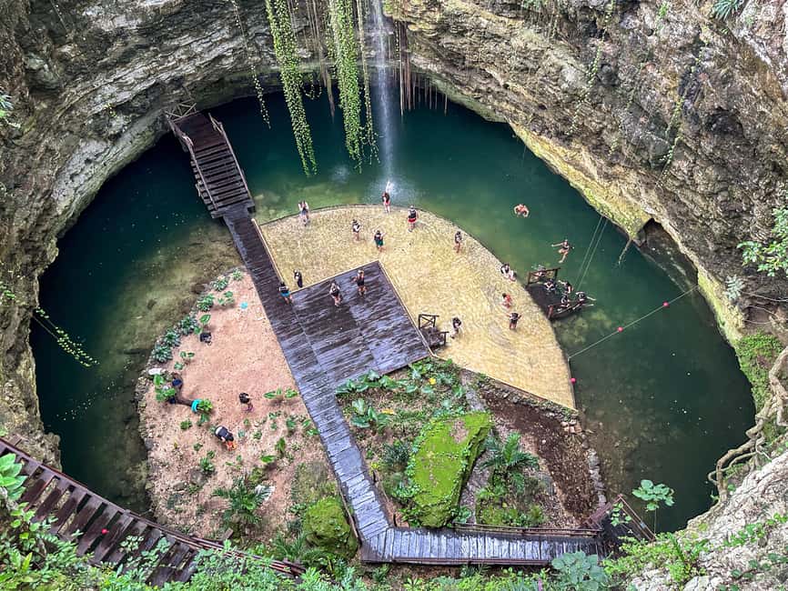 From Cancun: Chichen Itza, Cenote & Valladolid Day Trip - Chichén Itzá with a guide: Kukulcán Pyramid and Mayan astronomy explained