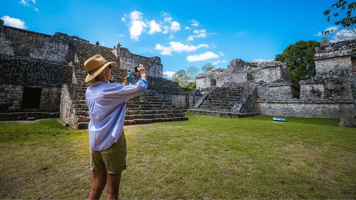 From Cancun: Ek Balam and Cenote Tour with Lunch & Transfer - Ek Balam’s acropolis and the climb that changes the view