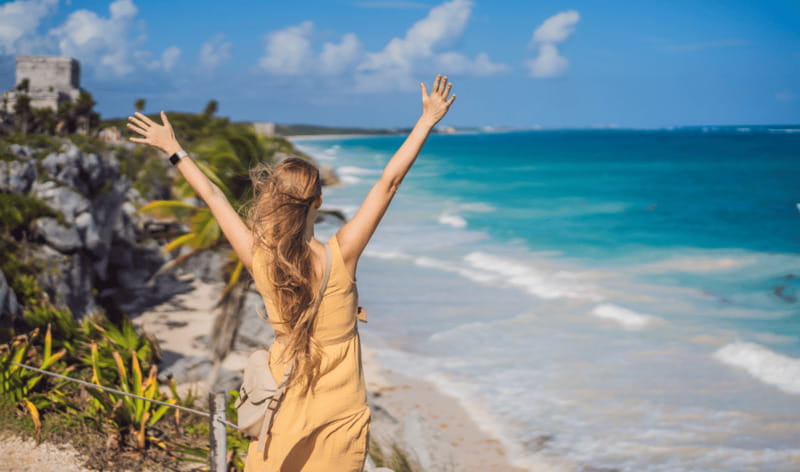 From Tulum: Tulum Ruins and 2 Cenotes Tour - Temple of the Frescoes and the God of the Wind: why these stops matter