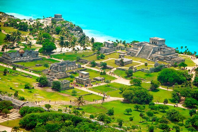 Full Day Guided Tour of Tulum and Coba, 4 places in 1 Day - Tulum archaeological site: 45 minutes of meaning, not just walking