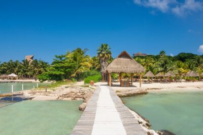 Full-Day Luxurious Catamaran Adventure - Cancún to Isla Mujeres - On board the 45-foot Diamond Bright catamarans: drinks, space, and staff energy