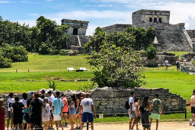 Full Day Tour to Tulum, Cenote Mariposa and Playa del Carmen Eco - Tulum ruins: why an expert guide changes the whole place