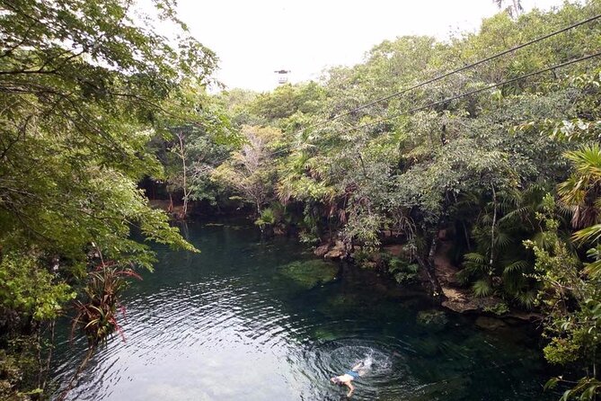 General Admission Ticket to Chikin Ha in Playa del Carmen - The three cenotes: how the visit flows