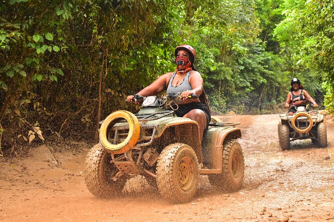 Horseback Riding plus ATV, Cenote, Ziplines, and Lunch - Lunch in practice: chicken fajitas (often served as small tacos)