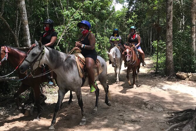 Horseback riding with ATV, zip lines and cenote, lunch and transfer - 4-in-1 Adventure Near Puerto Morelos: What You’re Really Paying For