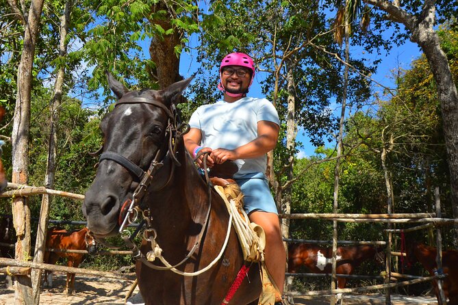 Horseback riding with ATV, zip lines and cenote, lunch and transfer - Horseback Riding for a Breather (and What Might Feel Short)