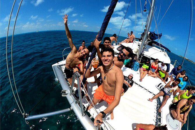 Isla Mujeres Catamaran + Snorkel + Open Bar on board + Buffet - Meet-Up and Pickup: Cancun, Hotel Zones, and Real Start Times