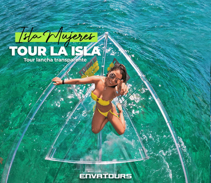 Isla Mujeres: Excursion Crystal Boat Tour at the Caribbean - Crystal Boat Time: What You’re Really Paying For at Marina Bartolomé