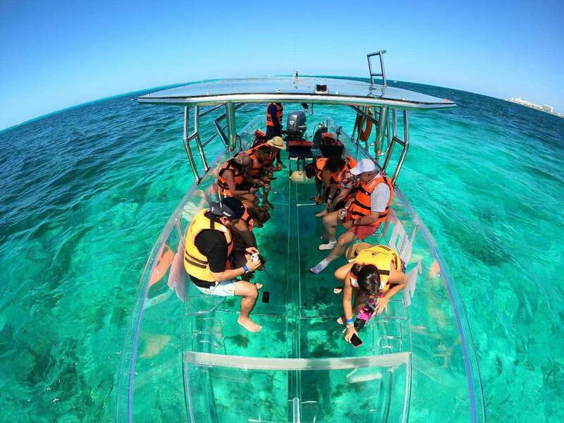 Isla Mujeres: Excursion Crystal Boat Tour at the Caribbean - The Transparent Boat Experience: Views in 360 Degrees, Not Just One Angle
