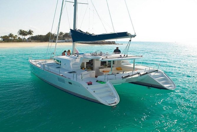 Isla Mujeres tour in a Catamaran with snorkel, open bar, lunch - Spinnaker flying: the weather-dependent thrill part