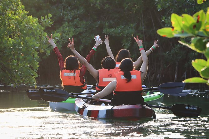 Kayak Adventure in Cancun - English Guide, Mobile Ticket, and Near-Real-World Convenience