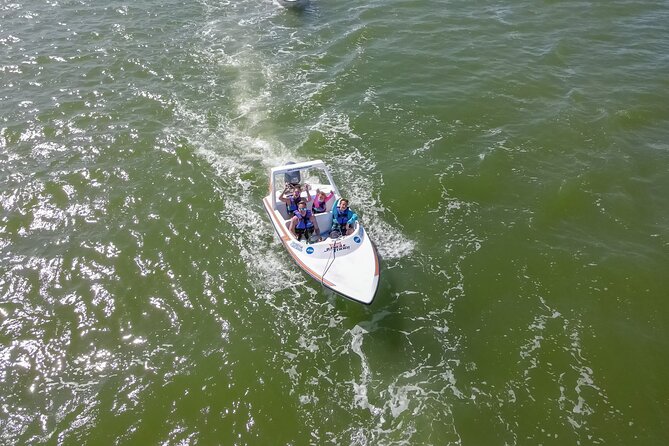 Mangrove and Lagoon Speed Boat Tour - Driving the speedboat in Cancun: rules, timing, and group setup