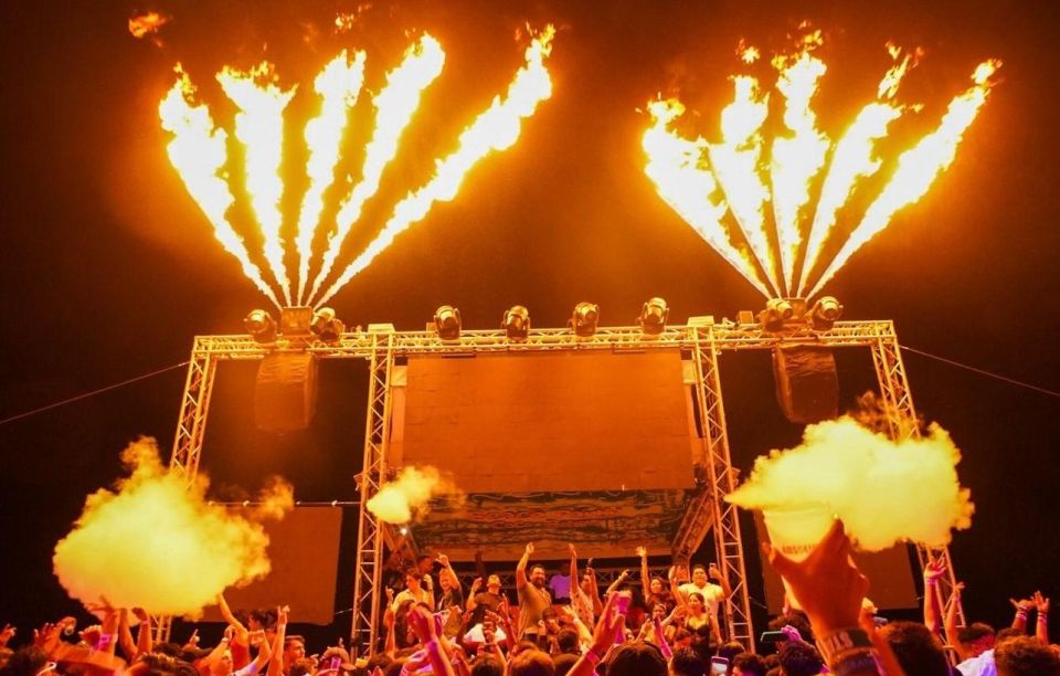 Neon Glow night Beach Party Regular - Drinks and snacks: the value math behind the $65 price