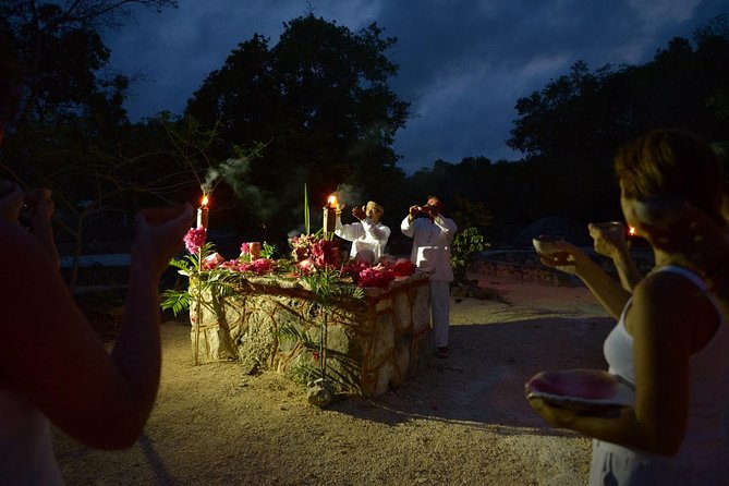 Night Mayan Temazcal Purification Ceremony - A night temazcal in a real forest Maya community