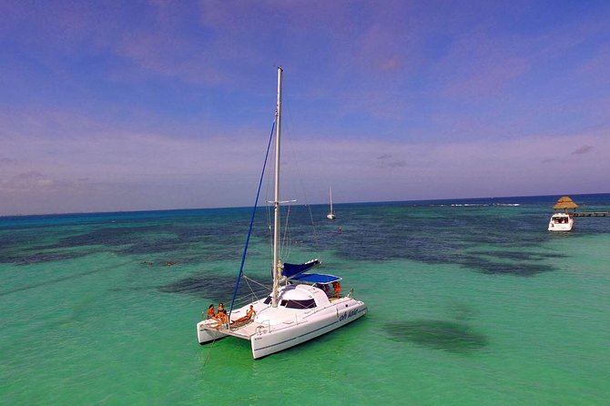 Private Catamaran from Cancun to Isla Mujeres | For up to 25 ppl - Stop 3 on the 7-hour option: Isla Mujeres marina time and flexibility