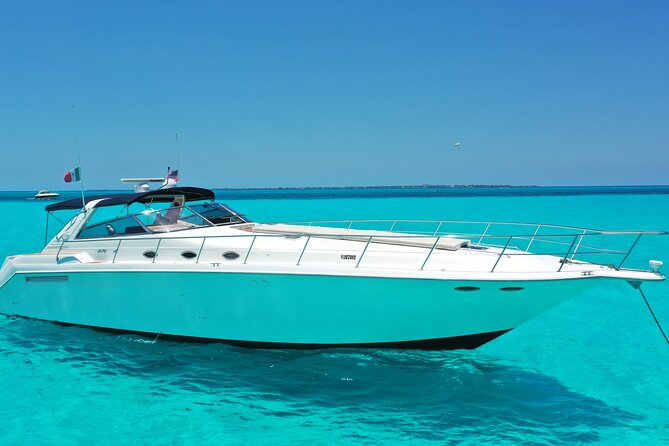 Private Luxury Yacht 55FT Rental in Cancun - How the Route Works by Rental Length (1, 2, 4, 6, 8 Hours)