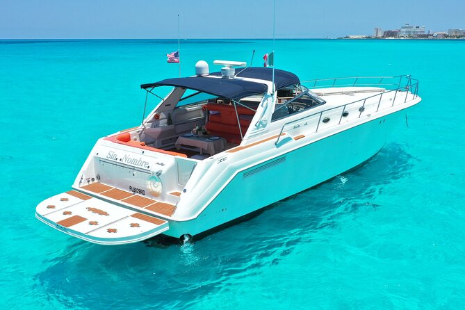 Private Luxury Yacht 55FT Rental in Cancun - Food, Drinks, and What You Can Bring
