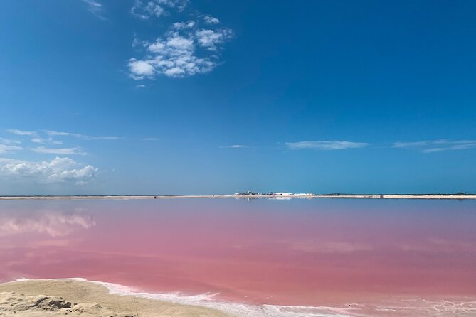 Safari in Rio Lagartos, Coloradas and Mayan Bath - Las Coloradas Parque: pink water photo time that you can control