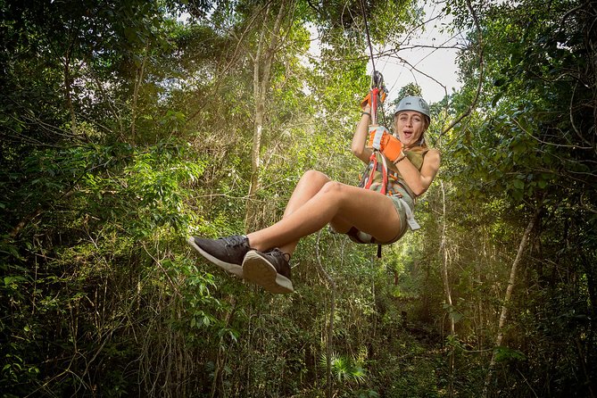Selvatica Park Ziplines, Cenote, and ATV Tour From Cancun and Riviera Maya - Cenote Swim in a Private Freshwater Sinkhole: Cool Down in One Move