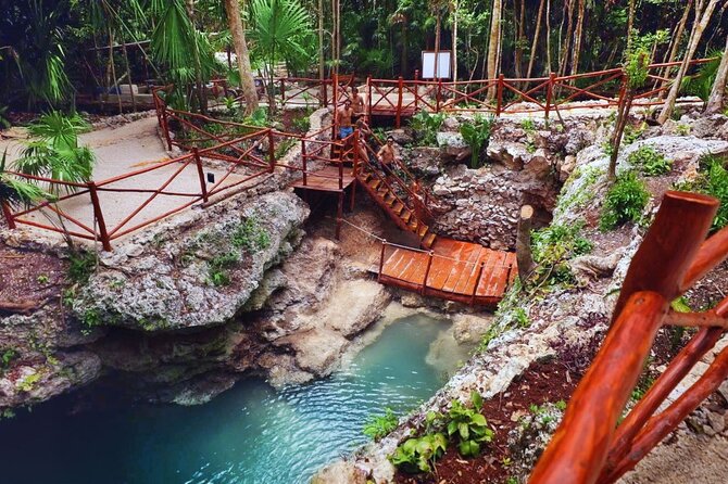 Small-Group 3 Hidden Cenotes Adventure with Tequila Tasting - Stop 1: Cenote Verde Lucero and the Morning Swim Setup