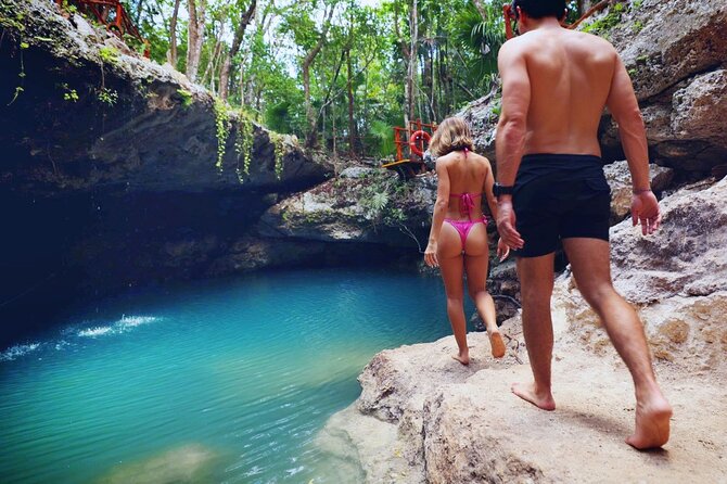 Small Group 3 Waterfall Cenotes Experience - Hotel pickup and the art of not missing the bus