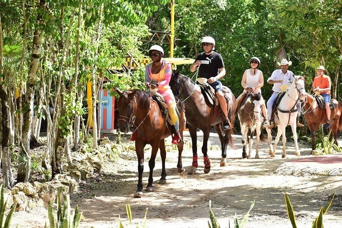 Tequila Tasting, Horseback Riding,ATV, Ziplines Cenote and Lunch - Horseback Through the Jungle: Short Ride, Real Atmosphere