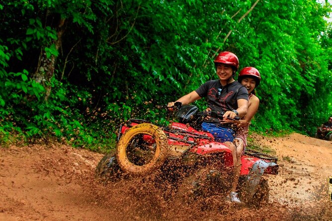 The Best Adrenaline Park! ATV´s Ziplines & Cenote swim experience from Cancun - Price reality check: $61 is the start, not the full math