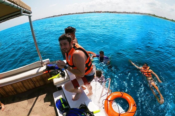 Ultimate 5x1 Combo with ATV, Ziplines, Cenote & Reef Snorkeling - Stop 1: Puerto Morelos Reef Snorkeling in the Great Maya Reef