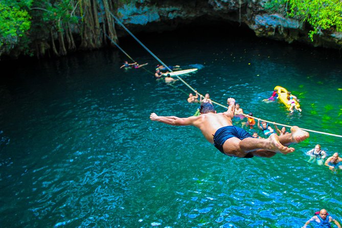 Ultimate 5x1 Combo with ATV, Ziplines, Cenote & Reef Snorkeling - Stop 2: A Beachside Break and Fish Tacos