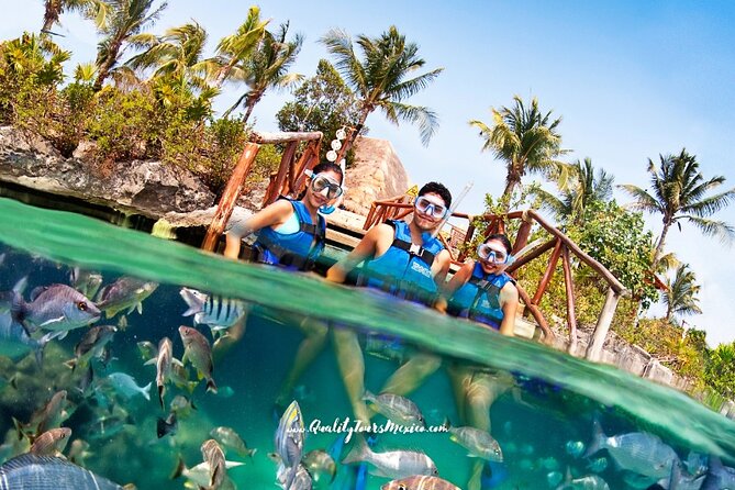 Xelha water park with transportation - Lazy river, comfort basics, and why lockers matter