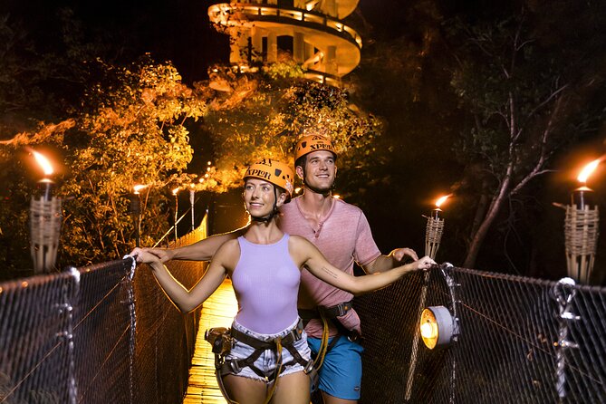 Xplor Fuego with Buffet Style Dinner and transportation - Rest areas and small luxuries: lockers, hammocks, and even Wi‑Fi